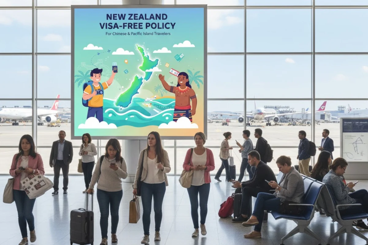 New Zealand Visa-Free Policy: For Chinese and Pacific Island Travelers