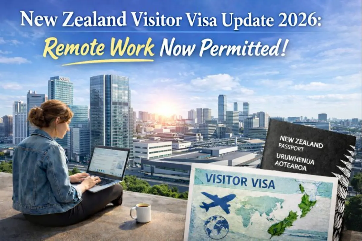 New Zealand Visitor Visa Update 2026: Remote Work Now Permitted