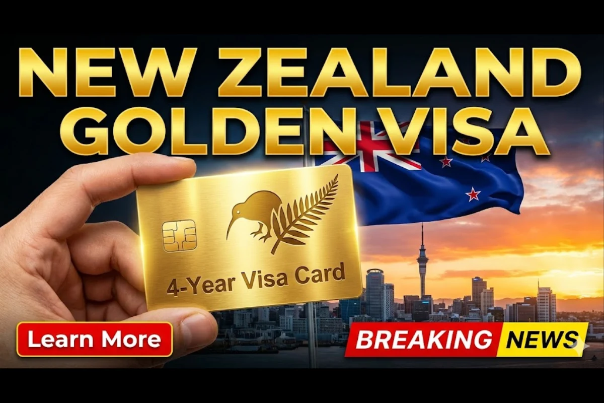 New Zealand launches 4-year golden visa: Who Can Apply and What You Get in 2026