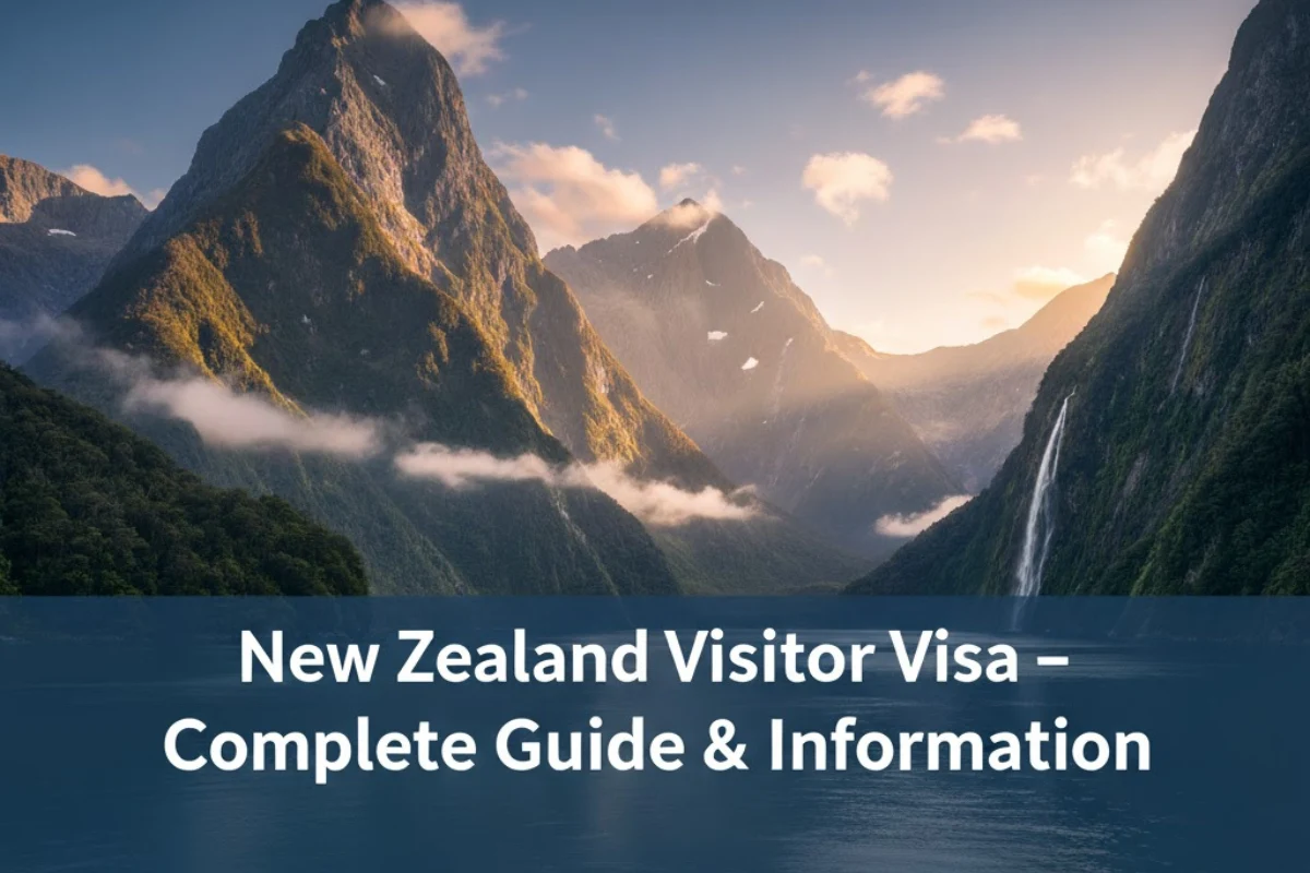 New Zealand visitor visa — Complete information