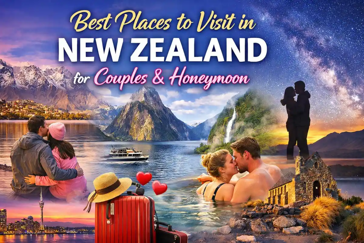 Best Places to Visit in New Zealand for Couples & Honeymoon