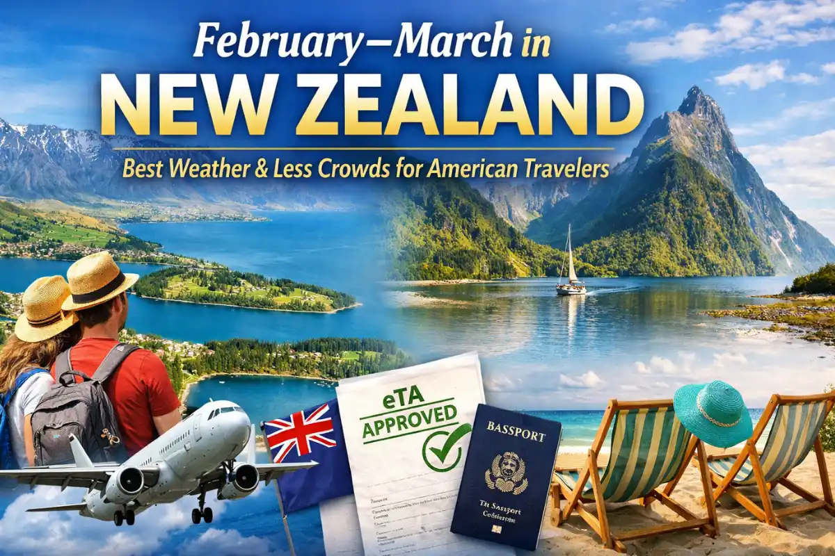 February–March in New Zealand: Best Weather and Less Crowd for American Travelers