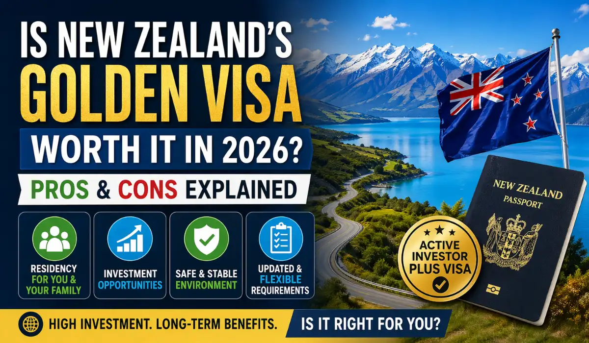 Is New Zealand’s Golden Visa Worth It in 2026? Pros & Cons Explained