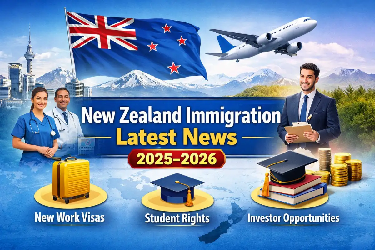 New Zealand Immigration Latest News 2025–2026: New Work Visas, Student Rights & Investor Opportunities