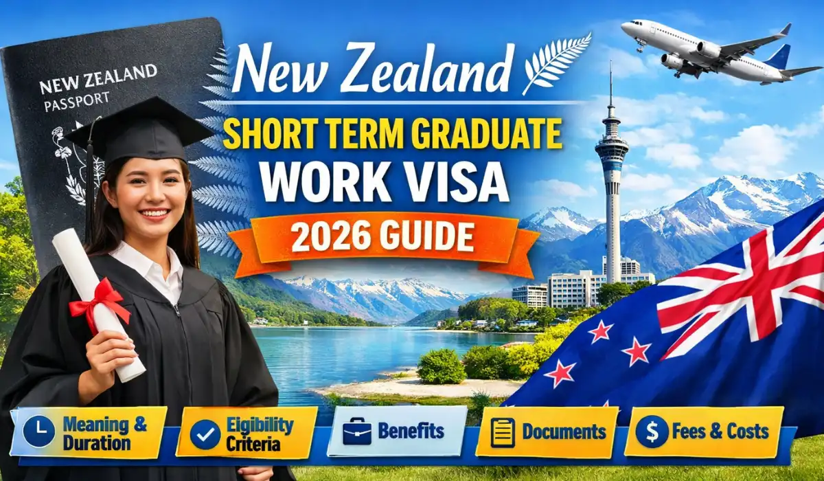 New Zealand Short Term Graduate Work Visa 2026: Meaning, Duration, Benefits, Eligibility, Requirements & Fees