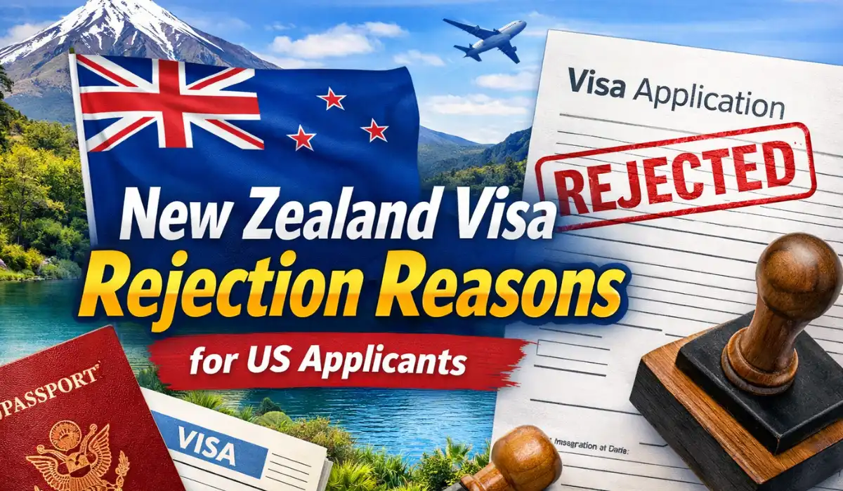 New Zealand Visa Rejection Reasons for US Applicants