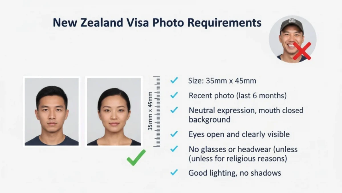 New Zealand Visa Photo Requirements: Everything You Must Know Before Applying