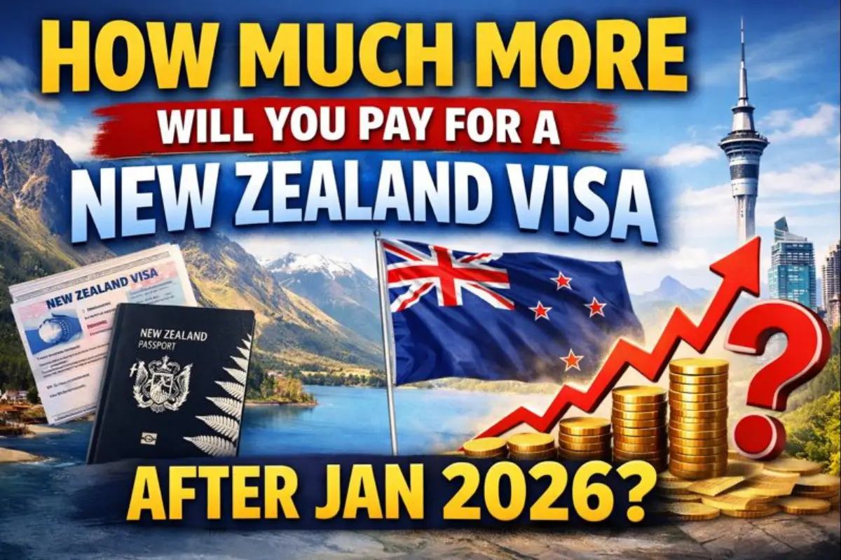 How Much More Will You Pay for a New Zealand Visa After Jan 2026?