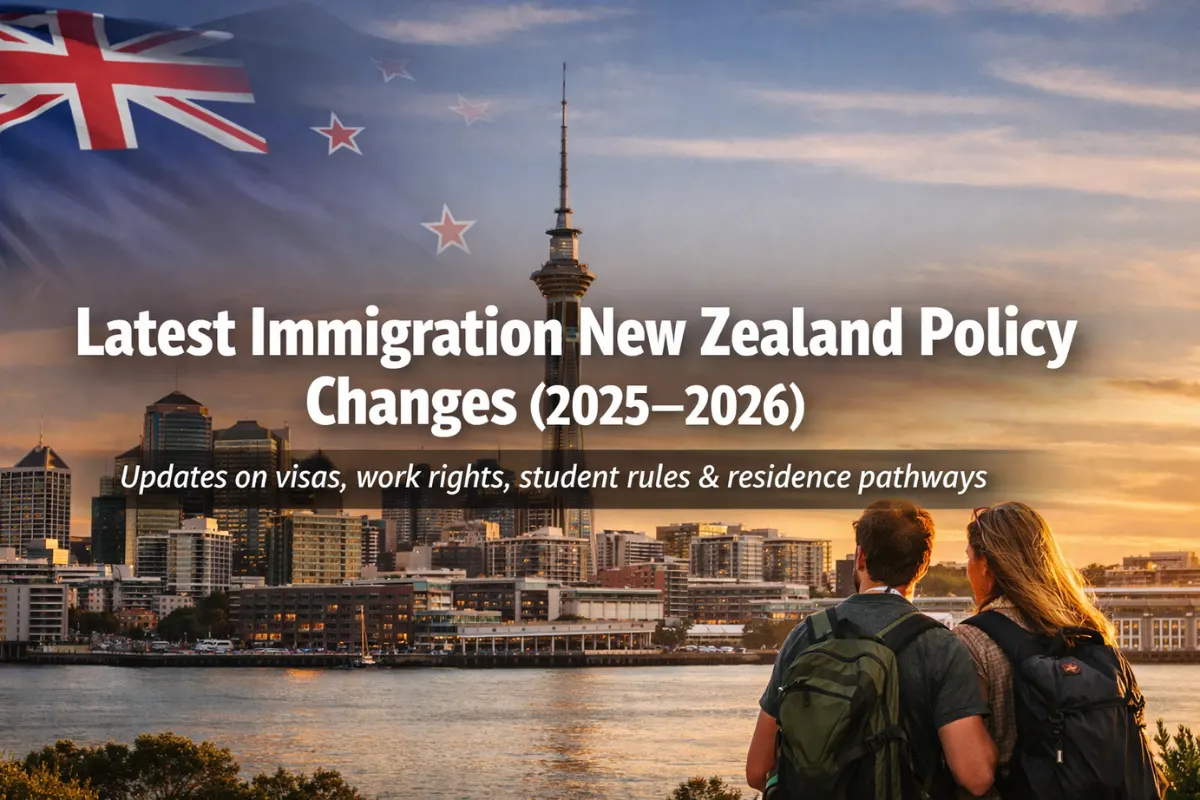 Latest Immigration New Zealand Policy Changes (2025–2026)