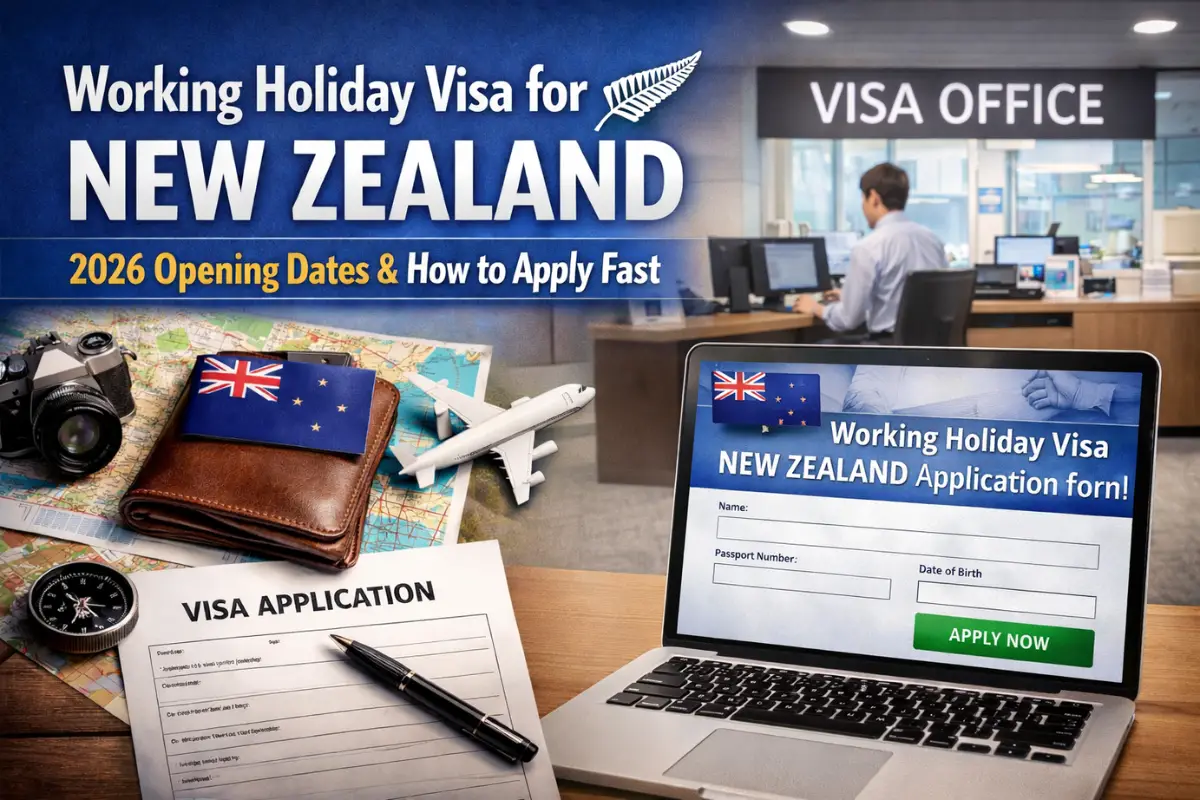 Working Holiday Visa for New Zealand: 2026 Opening Dates and How to Apply Fast