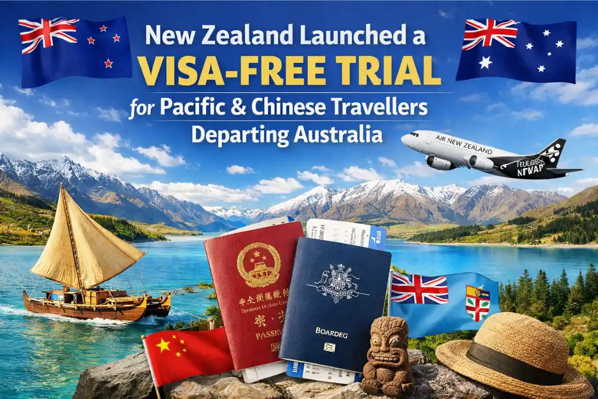 New Zealand Launched a Visa-Free Trial for Pacific and Chinese Travellers Departing Australia