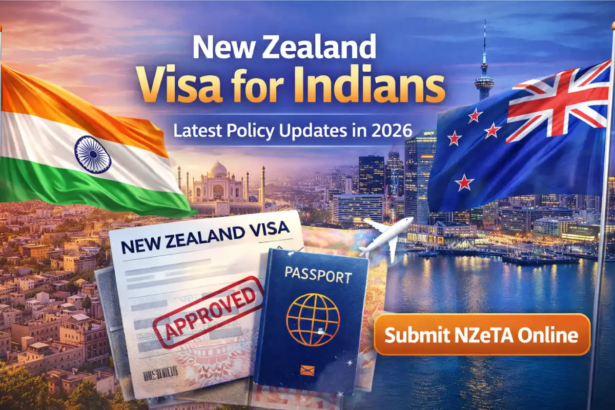 New Zealand Visa for Indians: Latest Policy Updates in 2026