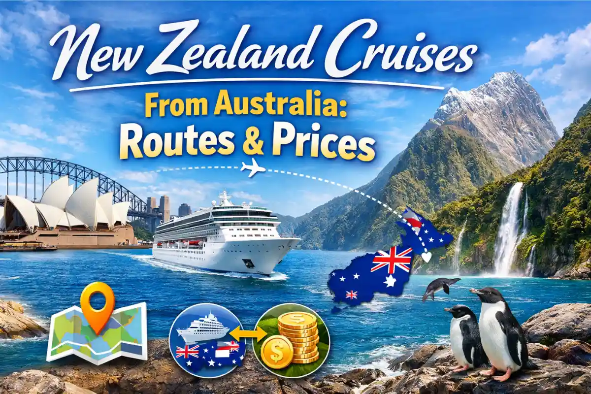 New Zealand Cruises from Australia: Routes and Prices