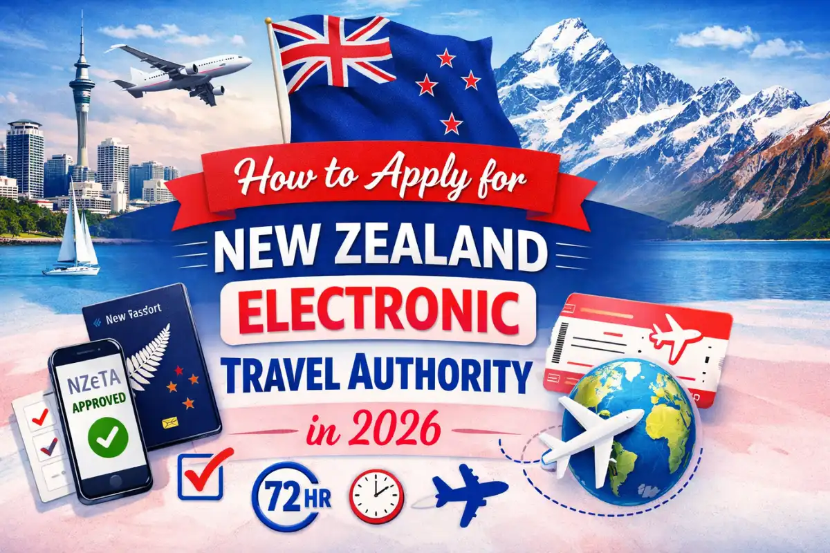 Step-by-step guide to applying for the New Zealand Electronic Travel Authority in 2026