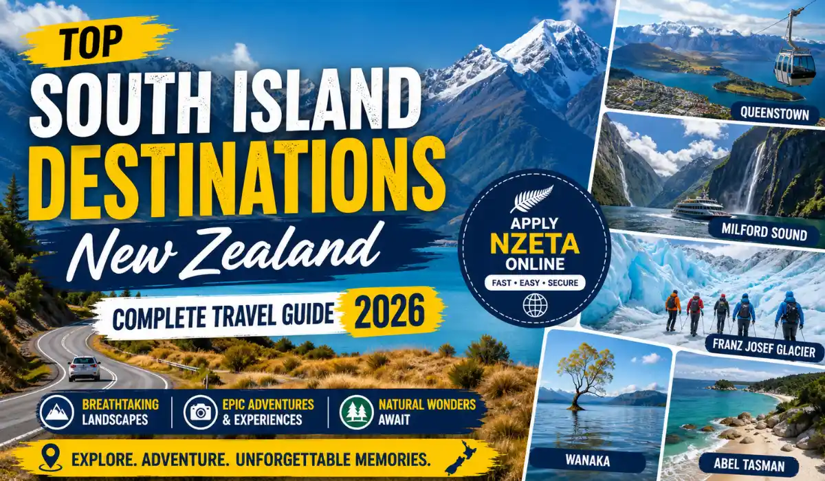 Top South Island Destinations New Zealand 2026 Travel Guide