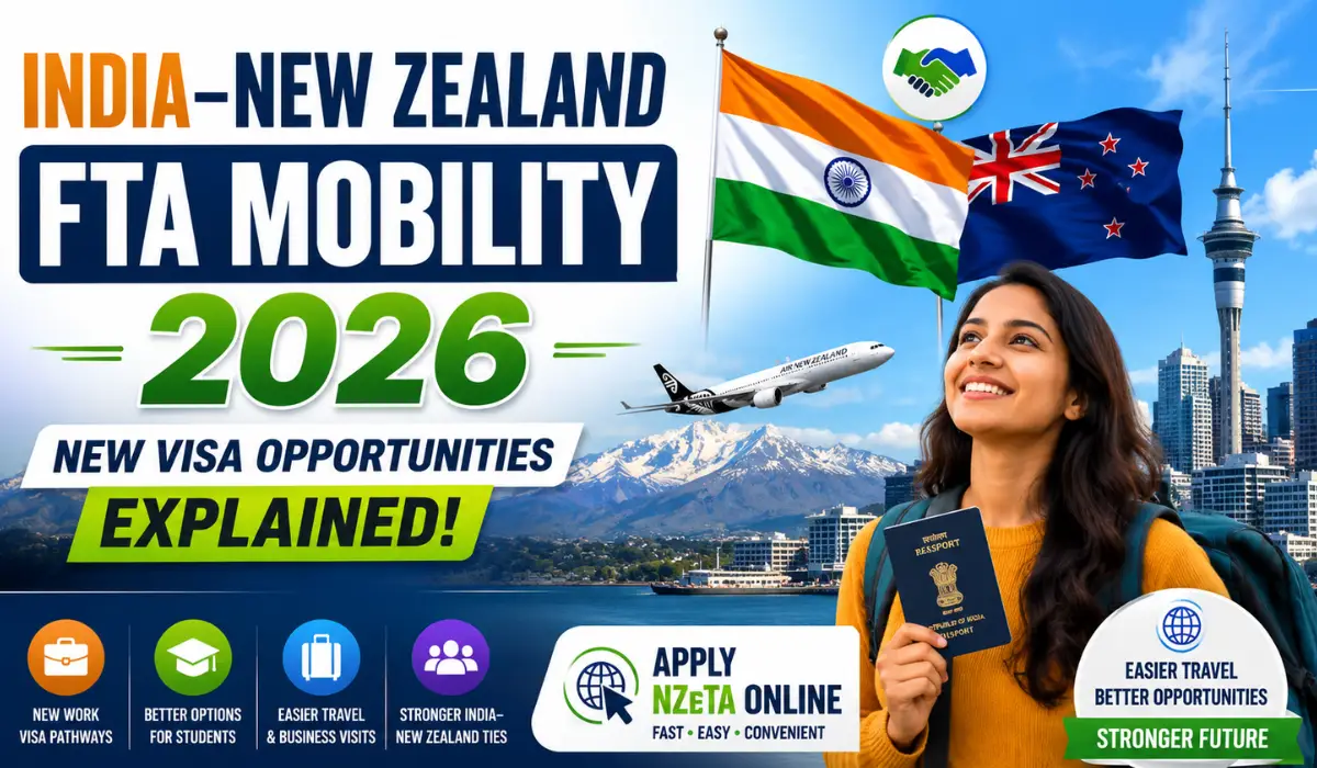 India New Zealand FTA Mobility 2026: Visa & Travel Updates